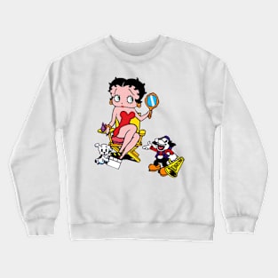 Betty Boop new 10 Crewneck Sweatshirt